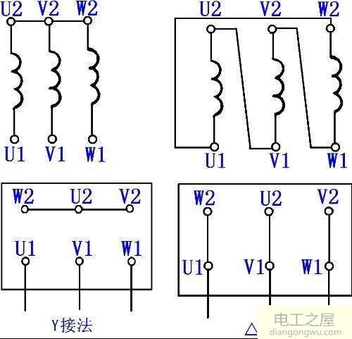 電機(jī)有六根線怎樣才能分辨出哪三根是接380v的