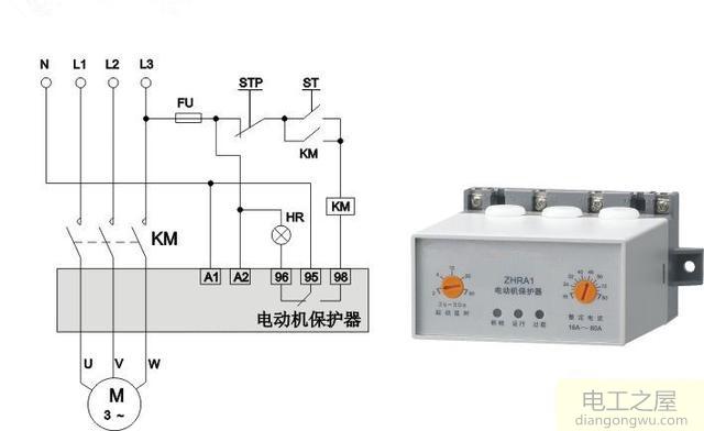 為什么電機綜合保護器不能直接接到火線上