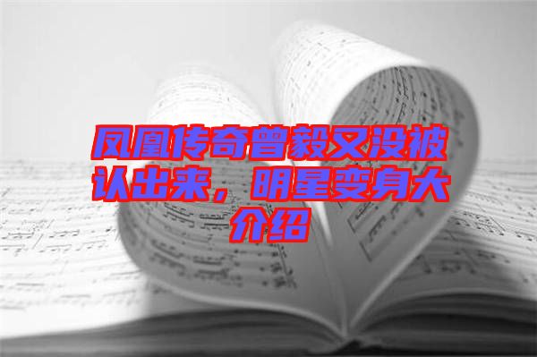 鳳凰傳奇曾毅又沒(méi)被認(rèn)出來(lái)，明星變身大介紹