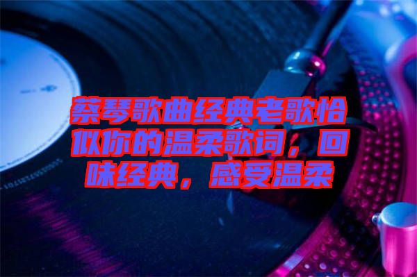 蔡琴歌曲經典老歌恰似你的溫柔歌詞，回味經典，感受溫柔