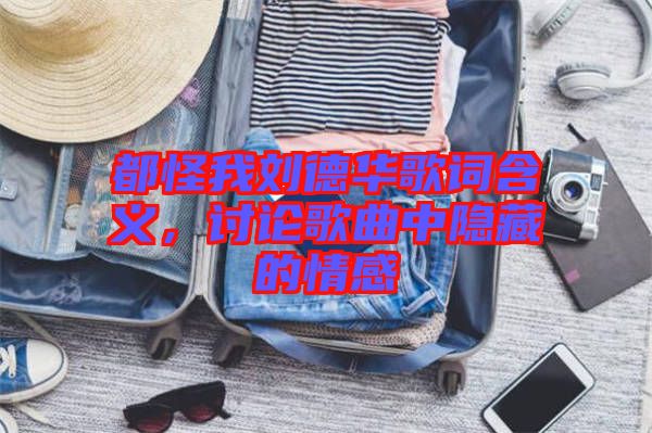 都怪我劉德華歌詞含義，討論歌曲中隱藏的情感