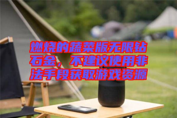 燃燒的蔬菜版無(wú)限鉆石金，不建議使用非法手段獲取游戲資源