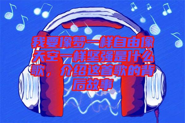 我要像夢一樣自由像天空一樣堅強是什么歌，介紹這首歌的背后故事