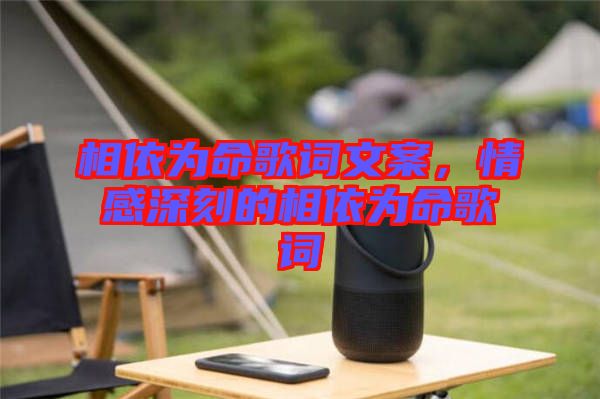 相依為命歌詞文案，情感深刻的相依為命歌詞