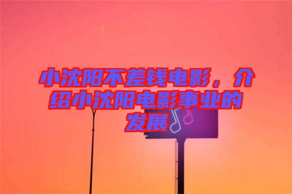 小沈陽不差錢電影，介紹小沈陽電影事業(yè)的發(fā)展