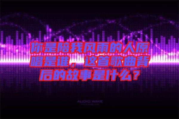 你是陪我風(fēng)雨的人原唱是誰(shuí)，這首歌曲背后的故事是什么？