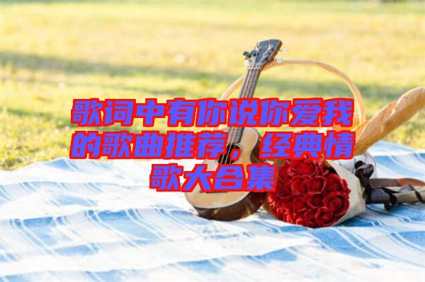 歌詞中有你說你愛我的歌曲推薦，經(jīng)典情歌大合集