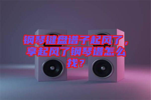 鋼琴鍵盤譜子起風(fēng)了，享起風(fēng)了鋼琴譜怎么找？